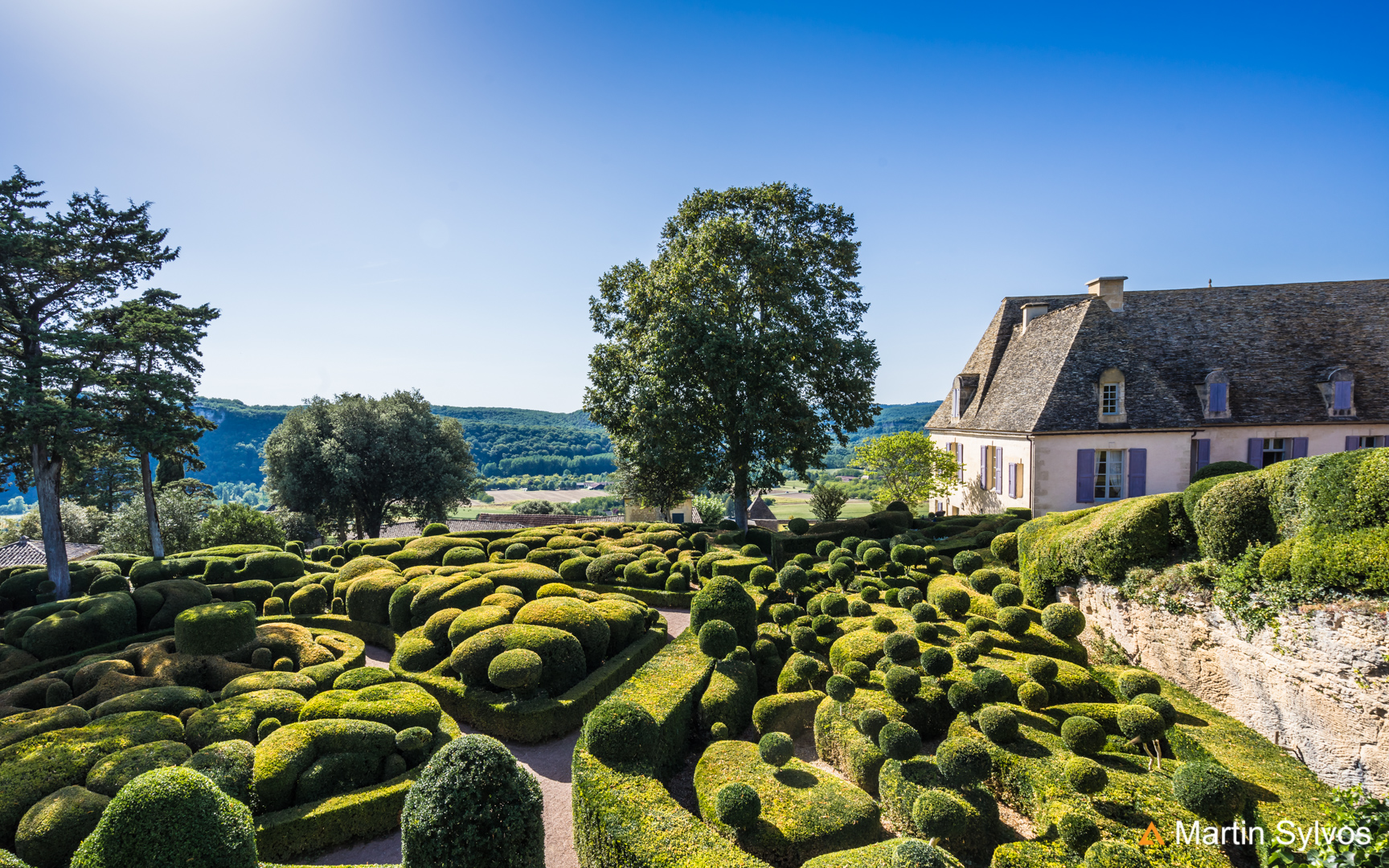 France, Dordogne, Les jardins de Marqueyssac
